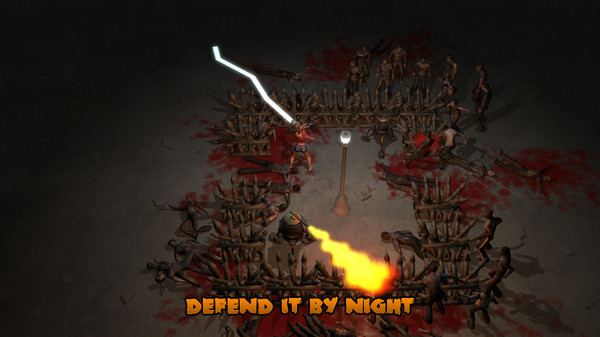 Игра Yet Another Zombie Defense, скриншот