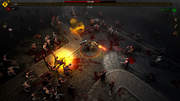 Игра Yet Another Zombie Survivors, скриншот