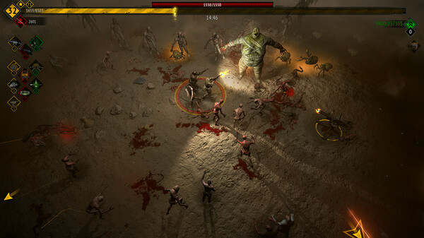 Игра Yet Another Zombie Survivors, скриншот
