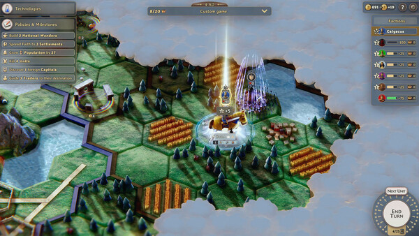 Игра Yield! Fall of Rome, скриншот