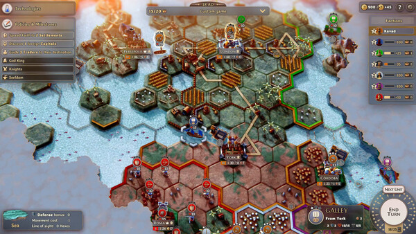 Игра Yield! Fall of Rome, скриншот