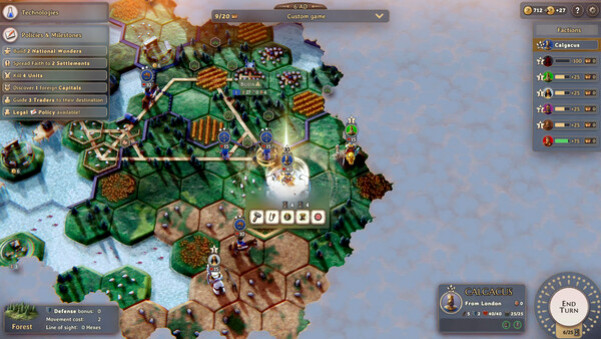 Игра Yield! Fall of Rome, скриншот