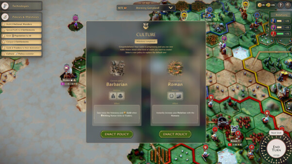Игра Yield! Fall of Rome, скриншот