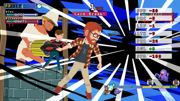 Игра YIIK: A Postmodern RPG, скриншот