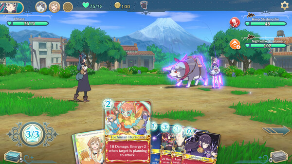 Игра 幻日のヨハネ - NUMAZU in the MIRAGE -, скриншот