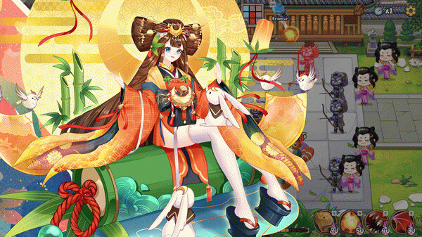 Игра Yokai Art : Endless Four Seasons DLC, скриншот