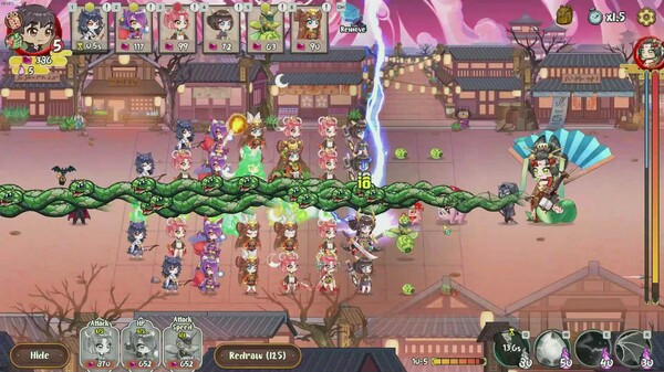 Игра Yokai Art : Endless Four Seasons DLC, скриншот