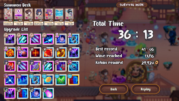 Игра Yokai Art : Endless Four Seasons DLC, скриншот