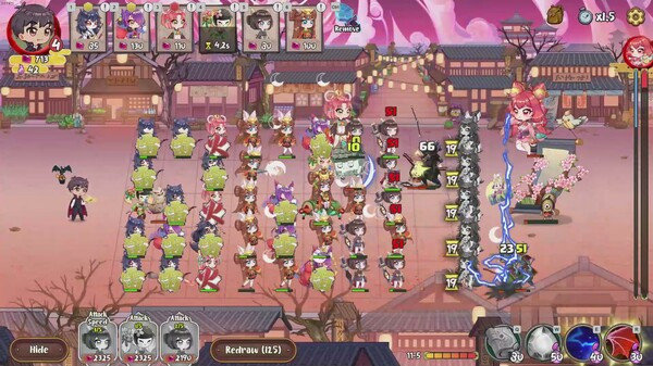 Игра Yokai Art : Endless Four Seasons DLC, скриншот