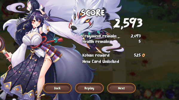 Игра Yokai Art: Night Parade of One Hundred Demons, скриншот