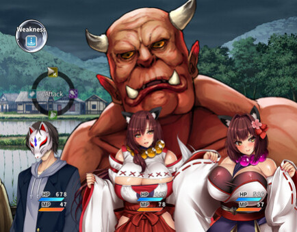 Игра Yokai Busters, скриншот