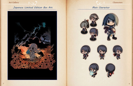 Игра Yomawari: Lost in the Dark - Mini Art Book, скриншот