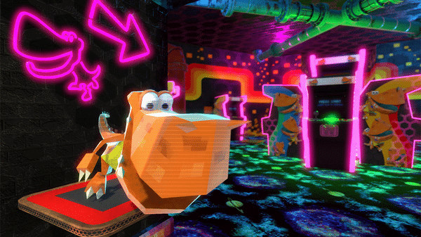 Игра Yooka-Laylee Digital Artbook, скриншот