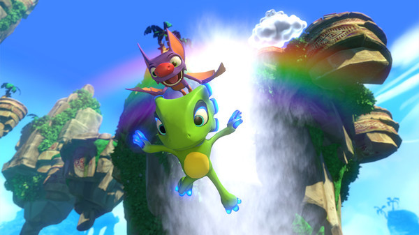 Игра Yooka-Laylee, скриншот
