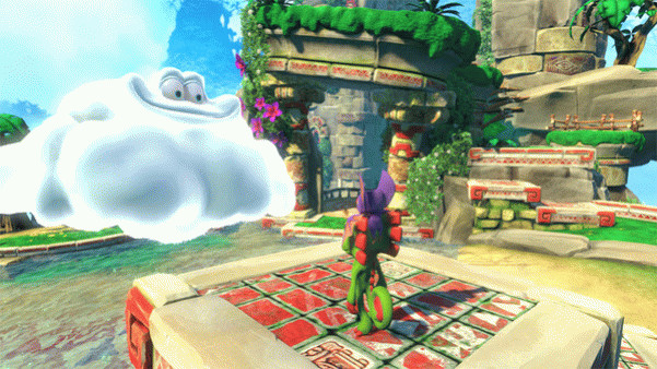 Игра Yooka-Laylee, скриншот