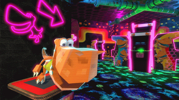 Игра Yooka-Laylee, скриншот