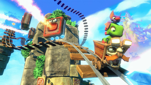 Игра Yooka-Laylee, скриншот
