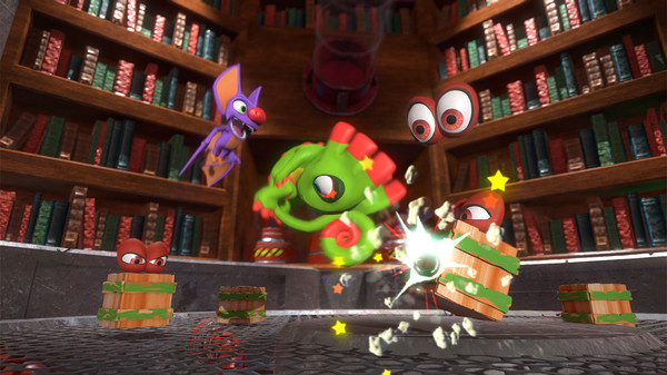 Игра Yooka-Laylee, скриншот