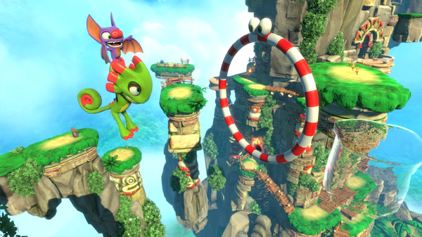 Игра Yooka-Laylee, скриншот