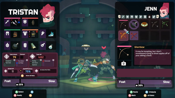 Игра Young Souls, скриншот