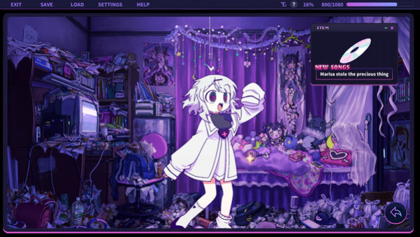 Игра Yunyun Syndrome!? Rhythm Psychosis, скриншот
