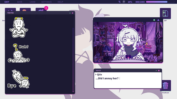 Игра Yunyun Syndrome!? Rhythm Psychosis, скриншот