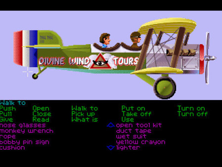 Игра Zak McKracken and the Alien Mindbenders, скриншот