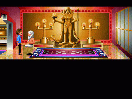 Игра Zak McKracken and the Alien Mindbenders, скриншот