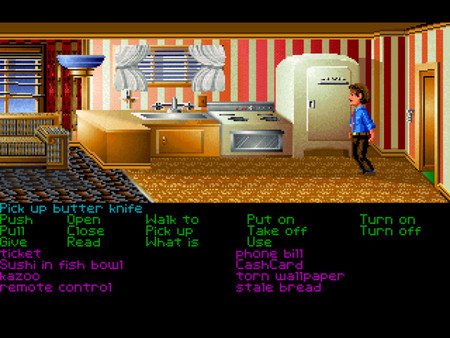 Игра Zak McKracken and the Alien Mindbenders, скриншот