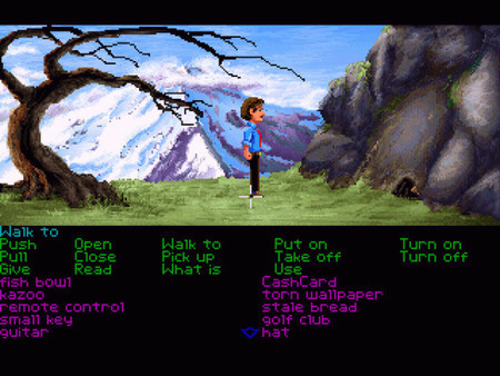 Игра Zak McKracken and the Alien Mindbenders, скриншот