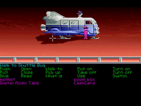 Игра Zak McKracken and the Alien Mindbenders, скриншот