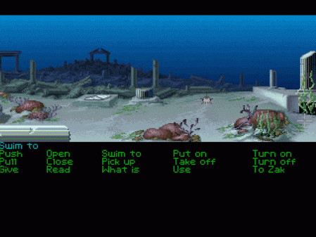 Игра Zak McKracken and the Alien Mindbenders, скриншот