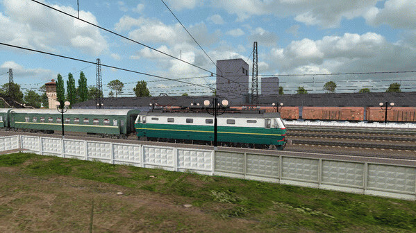 Игра ZDSimulator - ChS2K Locomotive, скриншот