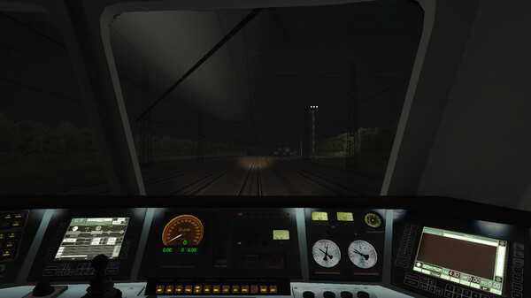 Игра ZDSimulator - ChS2K Locomotive, скриншот