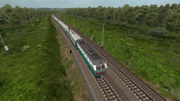 Игра ZDSimulator - ChS2K Locomotive, скриншот