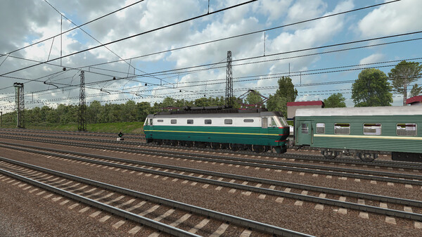Игра ZDSimulator - ChS2K Locomotive, скриншот