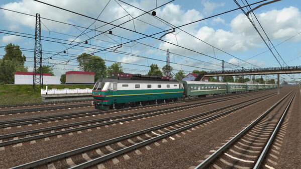 Игра ZDSimulator - ChS2K Locomotive, скриншот