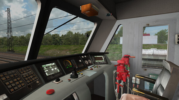 Игра ZDSimulator - ChS2K Locomotive, скриншот