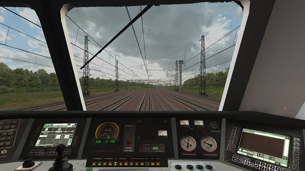 Игра ZDSimulator - ChS2K Locomotive, скриншот