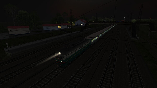 Игра ZDSimulator - ChS2K Locomotive, скриншот