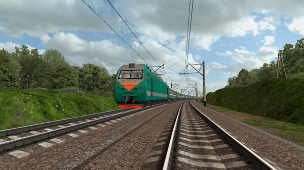 Игра ZDSimulator - EP1M Locomotive, скриншот
