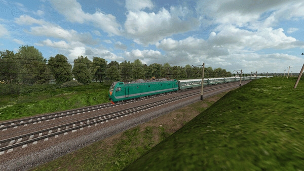 Игра ZDSimulator - EP1M Locomotive, скриншот