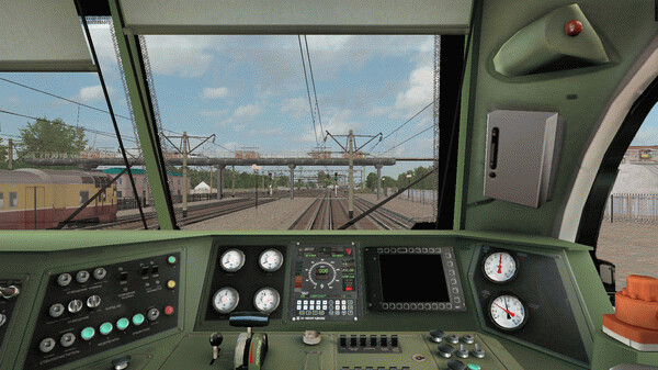 Игра ZDSimulator - EP1M Locomotive, скриншот