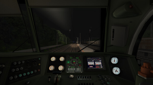 Игра ZDSimulator - EP1M Locomotive, скриншот