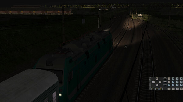 Игра ZDSimulator - EP1M Locomotive, скриншот