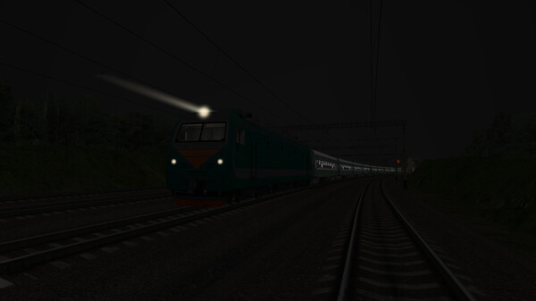 Игра ZDSimulator - EP1M Locomotive, скриншот