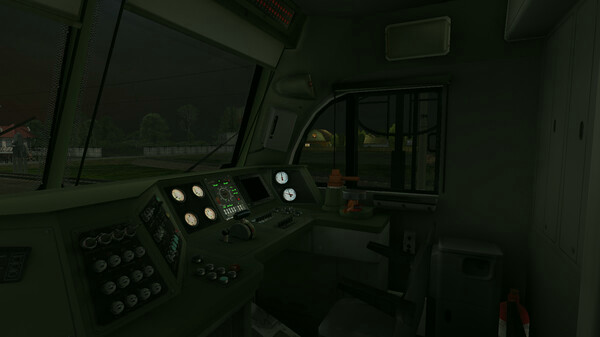 Игра ZDSimulator - EP1M Locomotive, скриншот