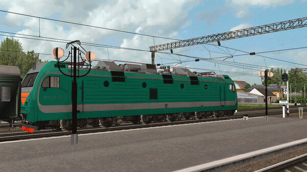 Игра ZDSimulator - EP1M Locomotive, скриншот