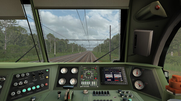 Игра ZDSimulator - EP1M Locomotive, скриншот