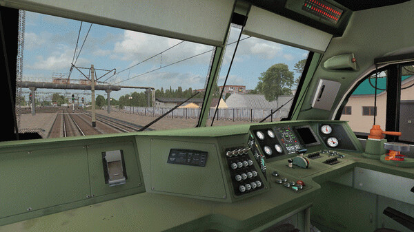 Игра ZDSimulator - EP1M Locomotive, скриншот